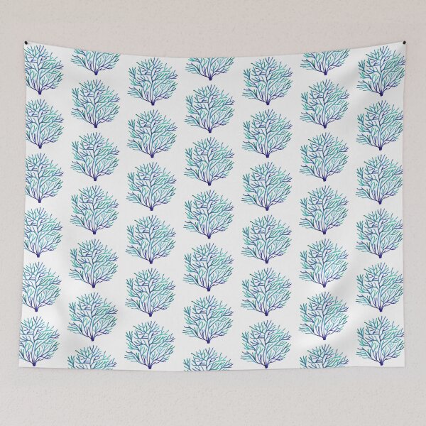 Item preview, Hamptons Beach Style Watercolour Coral designed and sold by Anne-Marie Bloor.