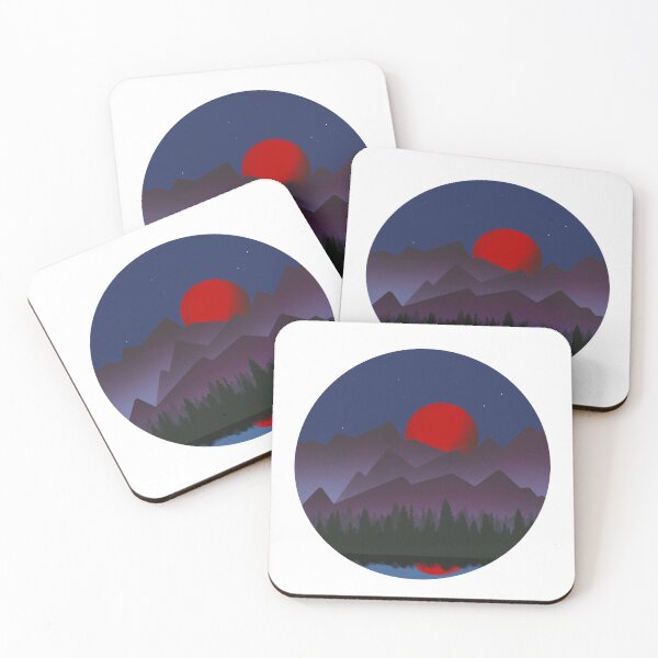 Item preview, red moon designed and sold by Triniti Rodriguez.