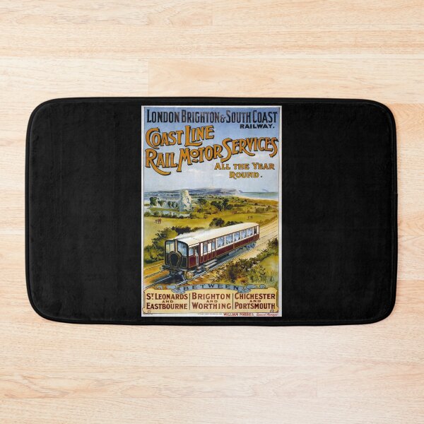 Item preview, retro Coast Linevintage voyage designed and sold by CorasPosters.