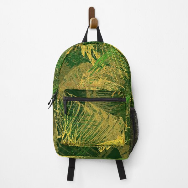 Item preview, Green and gold abstract designed and sold by Gaspar Avila.