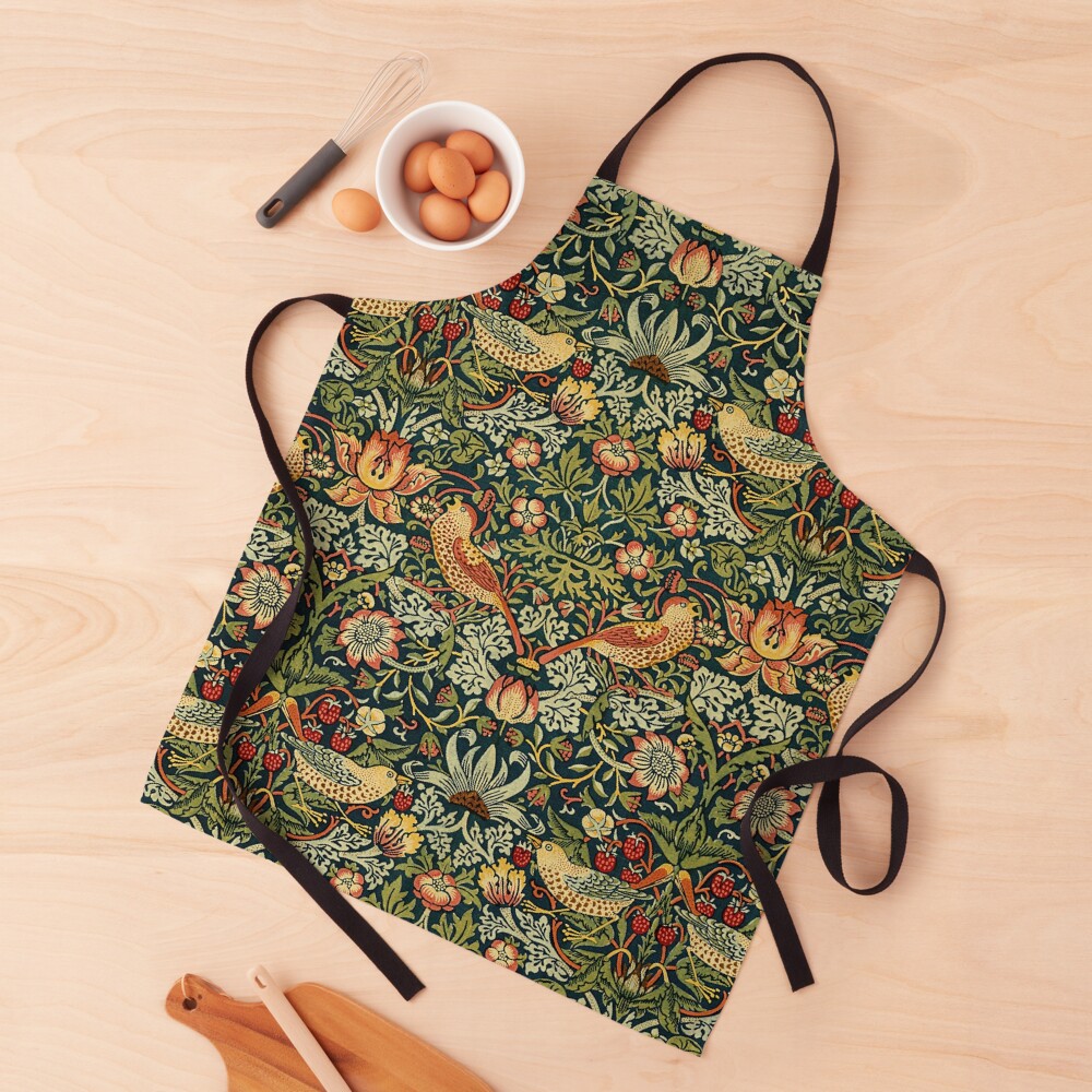 Strawberry Thief (Pattern) - William Morris Apron