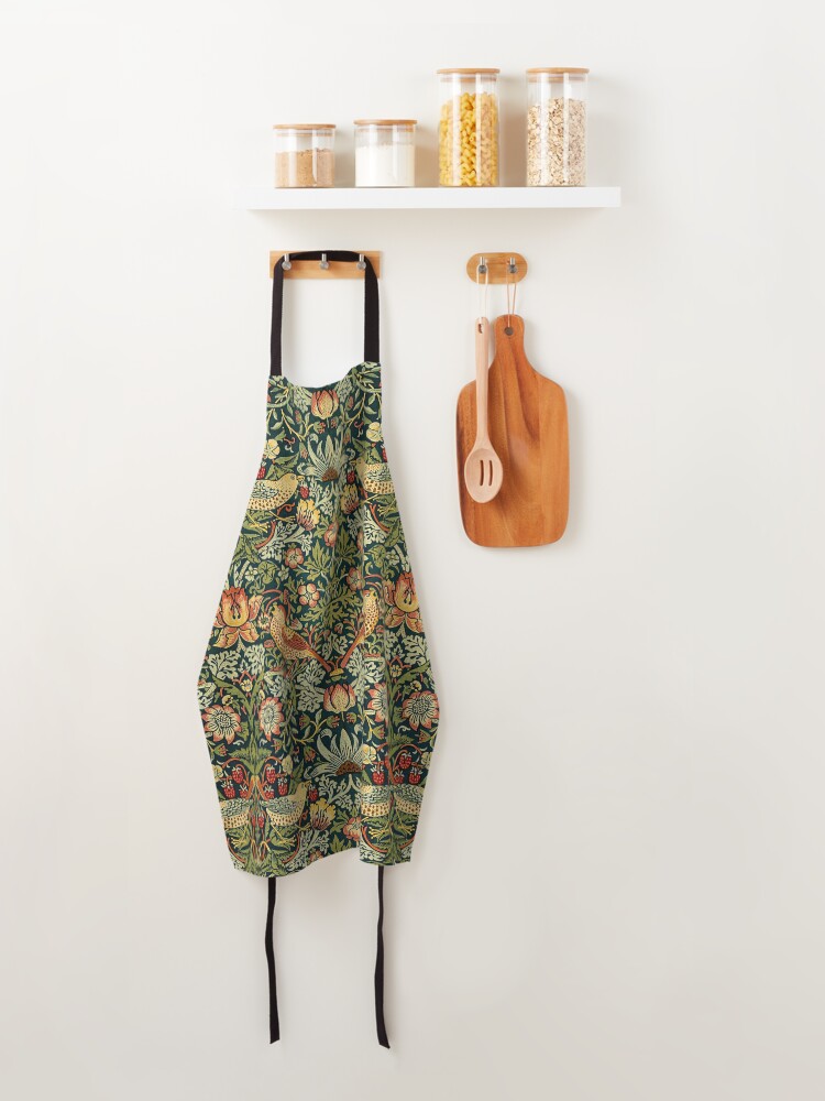 Alternate view of Strawberry Thief (Pattern) - William Morris Apron