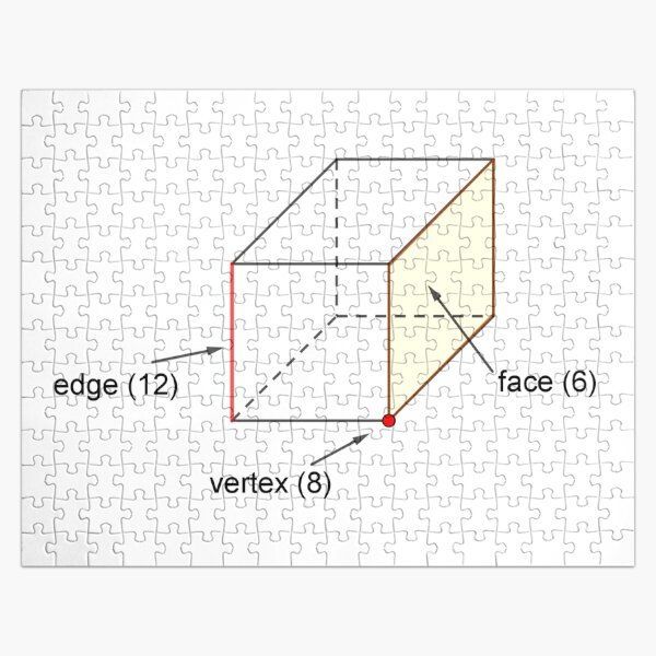 Edge - Vertex - Face Jigsaw Puzzle