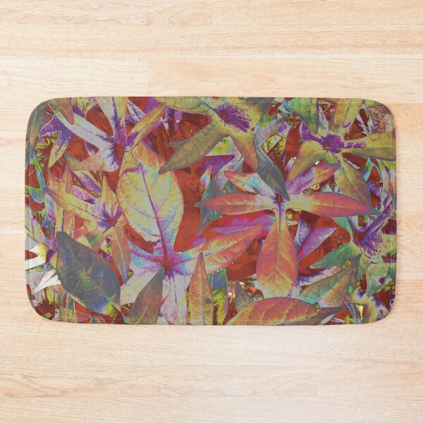 Item preview, Colourful Flower Leaves designed and sold by Trixiloo.