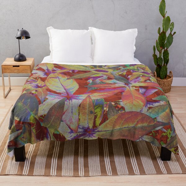 Item preview, Colourful Flower Leaves designed and sold by Trixiloo.