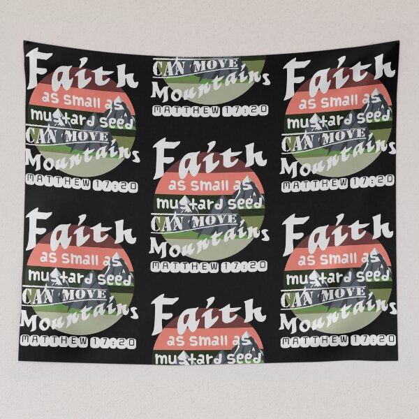 Item preview, Faith can move mountains designed and sold by Eezzadesigns.