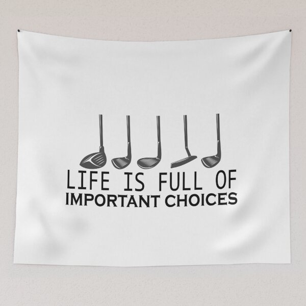 Item preview, LIFE is full of IMORTANT choices, Golf shirt, massachusetts christian designed and sold by Castore design.