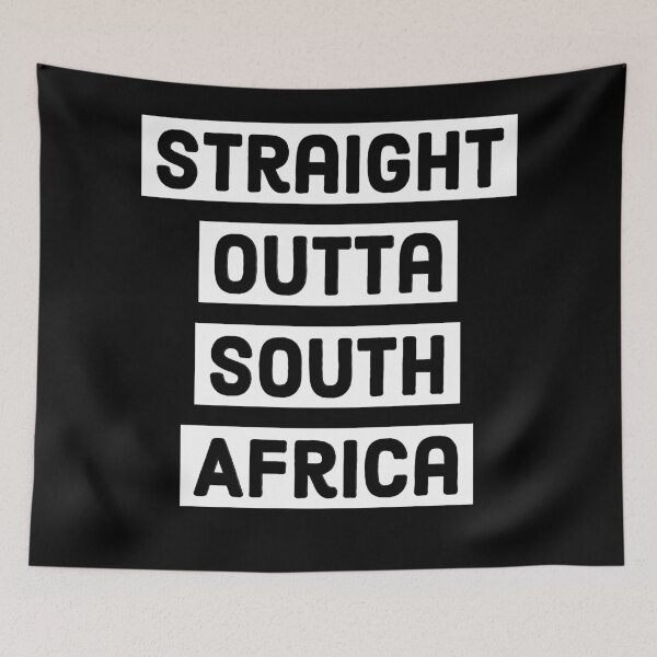 Item preview, Straight Outta South Africa  designed and sold by ThePrintCrafty.