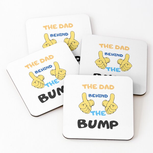 Aperçu de l'œuvre Bump cadeau maternité cadeau mari cadeau l'homme derrière la bosse Mens T shirt fête des pères cadeau cadeau pour papa maternité papa être cadeau créée et vendue par ChartGifts.