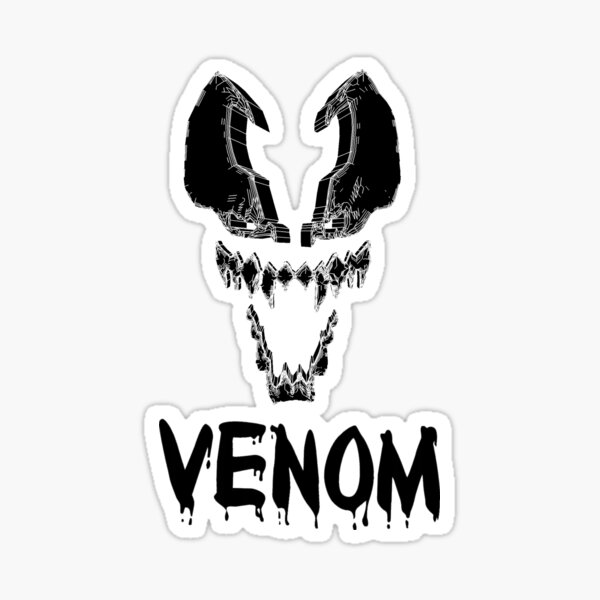 Venom Sticker For Sale By Xnvba Redbubble