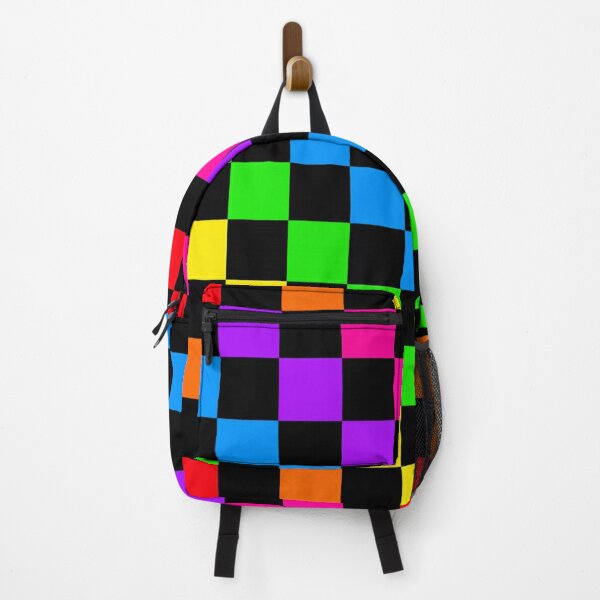 Bold JRM Rainbow Checkers Backpack