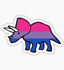Pegatina Biceratops (triceratops bisexual)