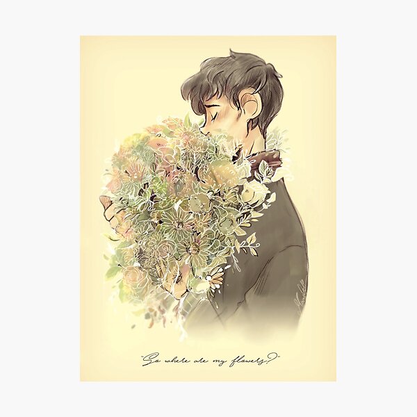 So where are my flowers? - BBC Merlin Photographic Print