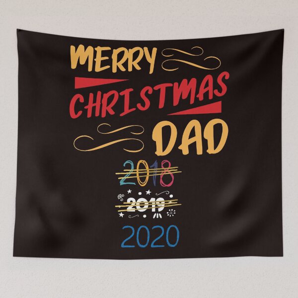 Item preview, Merry Christmas Dad 2020 designed and sold by PrintedLemon.