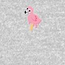 flamingo melting pop hoodie youth