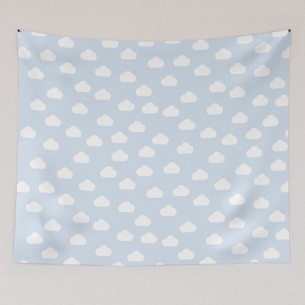 Item preview, Pale Blue with White Clouds  designed and sold by shadowbright.