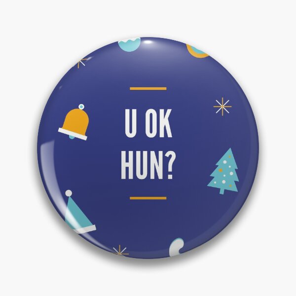 Item preview, Christmas gift U OK HUN? designed and sold by Radu Matei.