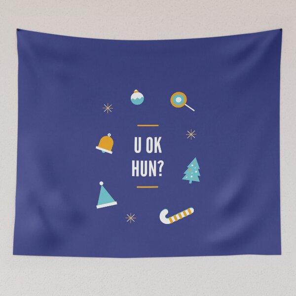 Item preview, Christmas gift U OK HUN? designed and sold by Radu Matei.