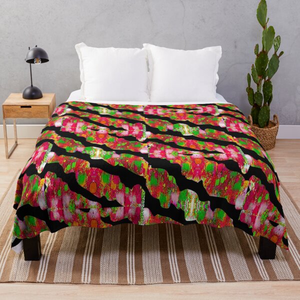 Item preview, Vibrant ,psychedelic, Red and Green Abstracto. designed and sold by Adri Barnard.