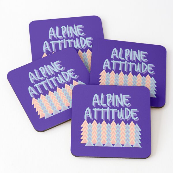 Item preview, Alpine Attitude, Mountain Hoodie, Slalom skiing, mountain skiing gifts, skiing sticker pack, snowboarding sticker pack, winter vacation sticker pack, skiing stickers designed and sold by HomeConscious.