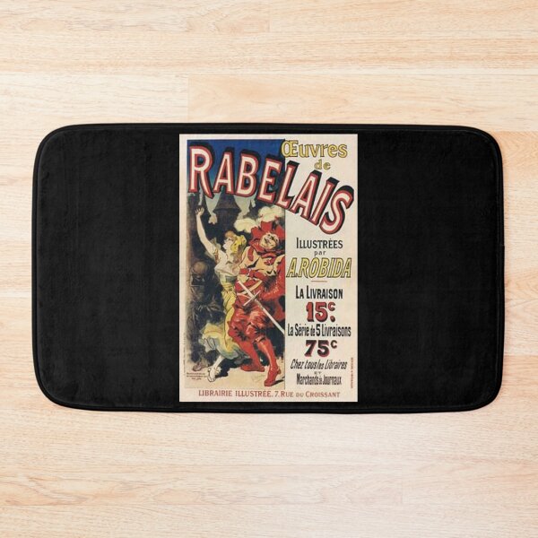 Item preview, retro les oeuvres de rabelais illustrees par a robida vintage reclame designed and sold by CorasPosters.