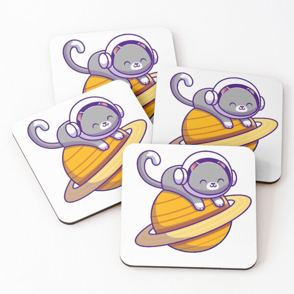 Item preview, Cute Astronaut Cat Collection  designed and sold by artPS.
