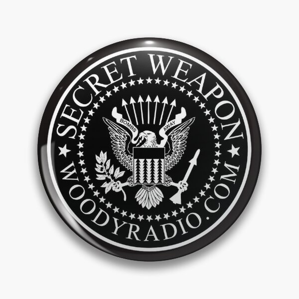 Artikelvorschau, Geheimwaffen-Logo (für dunkle Hintergründe) entworfen und verkauft von WoodyRadioSwag.