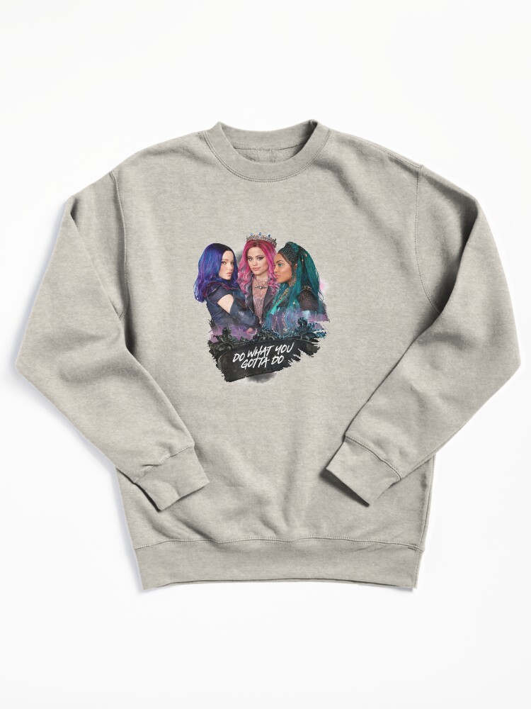 Imagen 2 de 7, Sudadera sin capucha con la obra Descendants 3 Mal Uma Audrey Haz lo que tienes que hacer, diseñada y vendida por TaunoMeri.