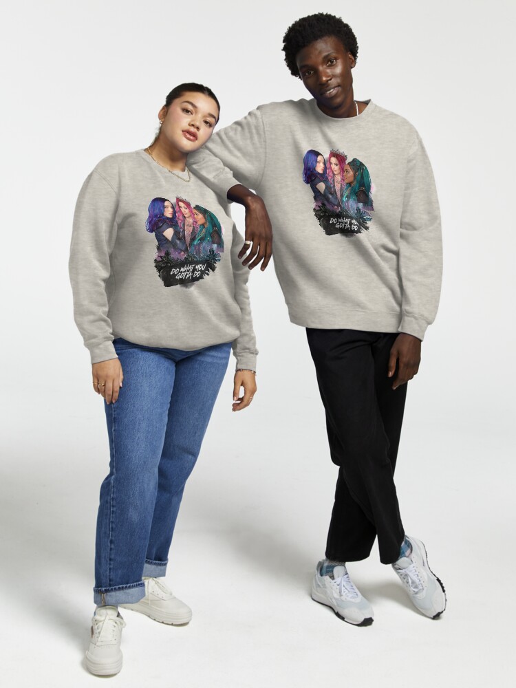 Imagen 1 de 7, Sudadera sin capucha con la obra Descendants 3 Mal Uma Audrey Haz lo que tienes que hacer, diseñada y vendida por TaunoMeri.