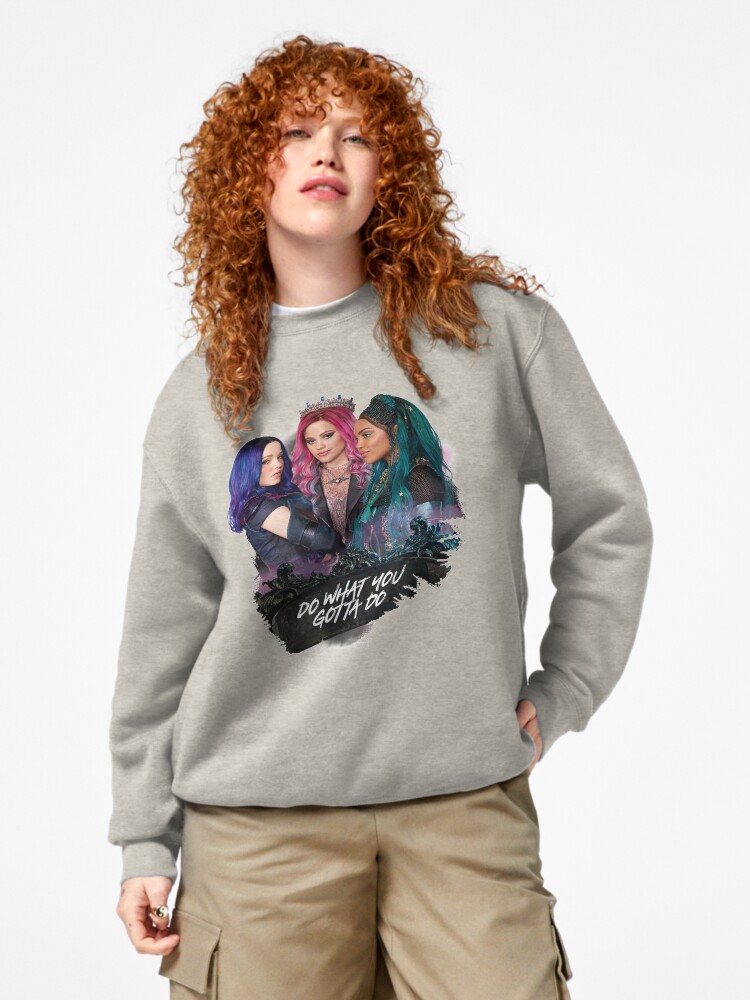 Imagen 4 de 7, Sudadera sin capucha con la obra Descendants 3 Mal Uma Audrey Haz lo que tienes que hacer, diseñada y vendida por TaunoMeri.