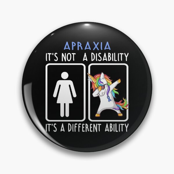 Item preview, Apraxia It's not a Disability It's a different Ability designed and sold by DianabellShop.