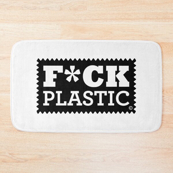 Item preview, PLASTIC KILLS, FCK PLASTIC LABEL, BY SUBGIRL designed and sold by SUBGIRL.