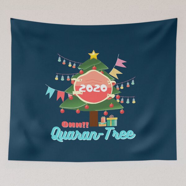 Item preview, Quaran Tree Christmas 2020 designed and sold by Joy Poddar.