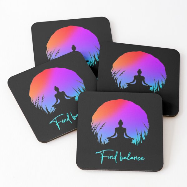 Item preview, Mindfulness & Meditation Zen Art Design - Find Balance designed and sold by NomYen ..