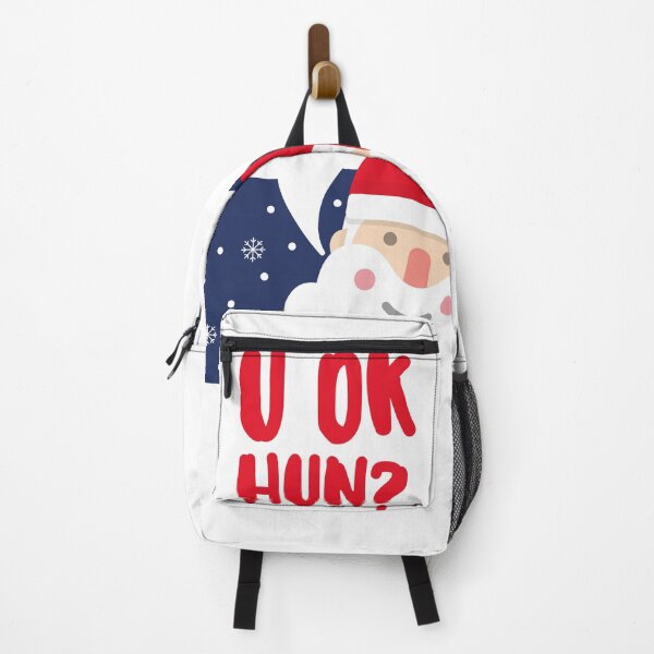 Item preview, Cute Santa Christmas card - U OK HUN? designed and sold by Radu Matei.
