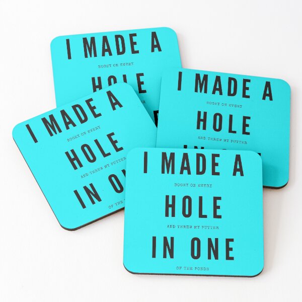 Item preview, I made a hole in one designed and sold by PrintedLemon.