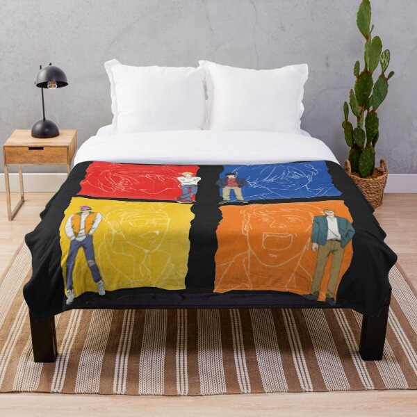 Banana Fish Anime Throw Blankets Redbubble