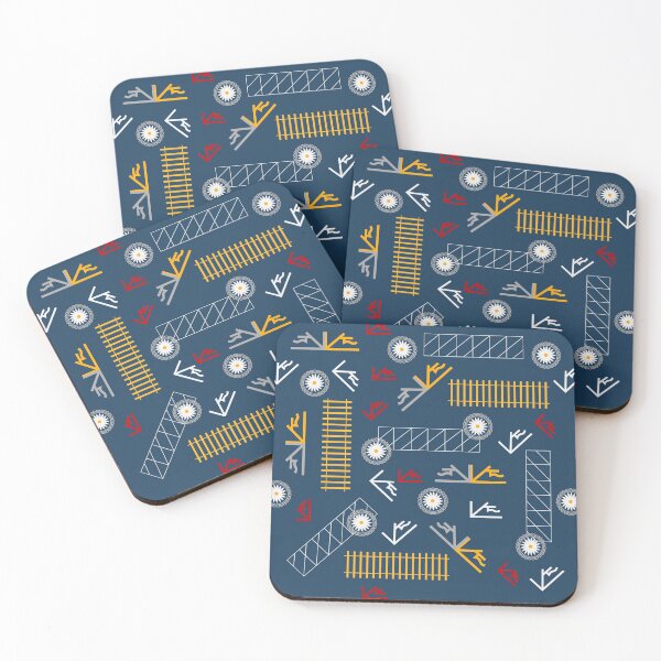Item preview, Blue Railway Inspired Design designed and sold by shadowbright.