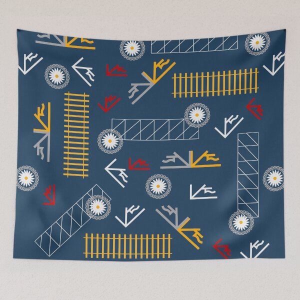 Item preview, Blue Railway Inspired Design designed and sold by shadowbright.