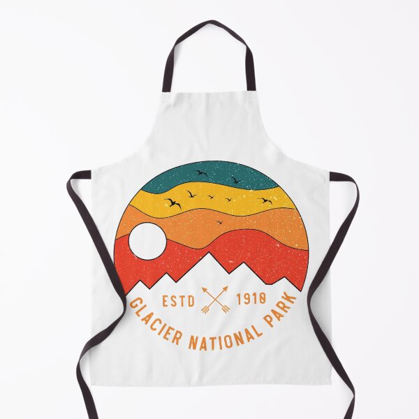 Item preview, Glacier National Park Retro Montana Mountain Souvenir Vintage 80s designed and sold by merchzy.