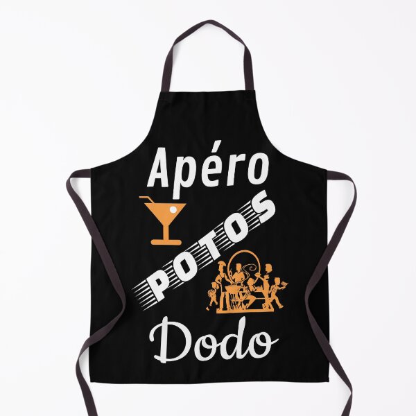 Item preview, apero potos dodo humor gift for orange black background designed and sold by sex-sansbol.