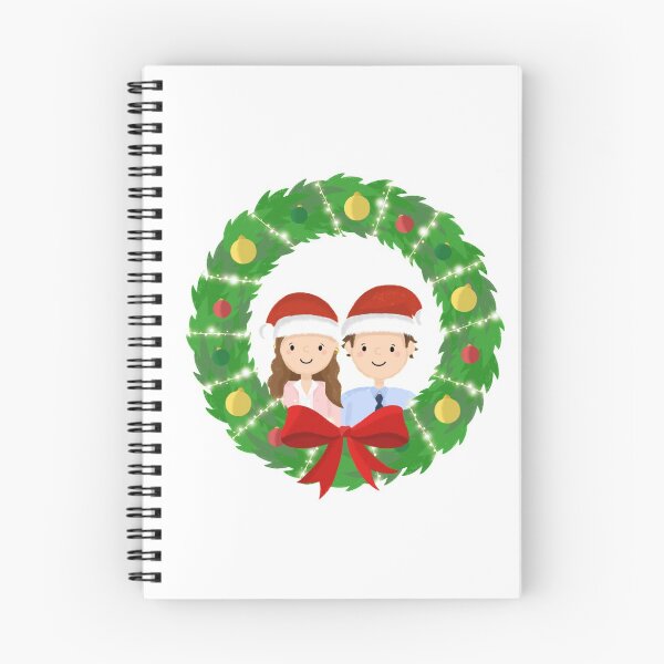 Item preview, The Office Jim and Pam Wreath designed and sold by cutermelon.