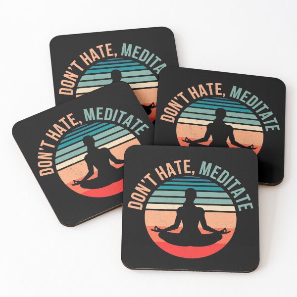 Item preview, Don't Hate Meditate designed and sold by Doa-ibu.