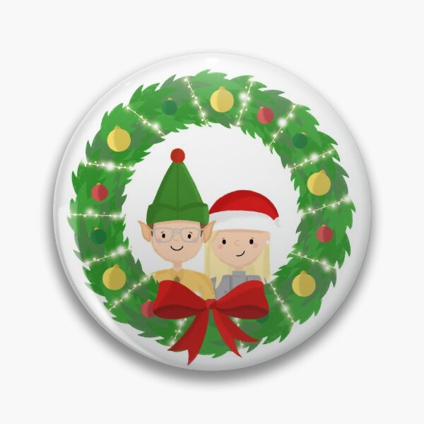Item preview, The Office Dwight and Angela Wreath designed and sold by cutermelon.