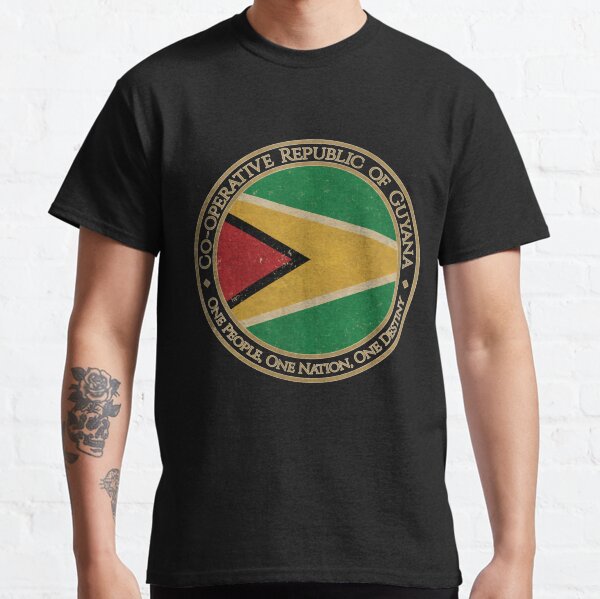 Vista previa del artículo con la obra «Antigua República Cooperativa de Guyana», diseñado y vendido por DragonXX.