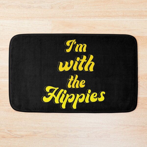 Item preview, I' m With The Hippies - Vintage Memorabilia designed and sold by styleofpop.