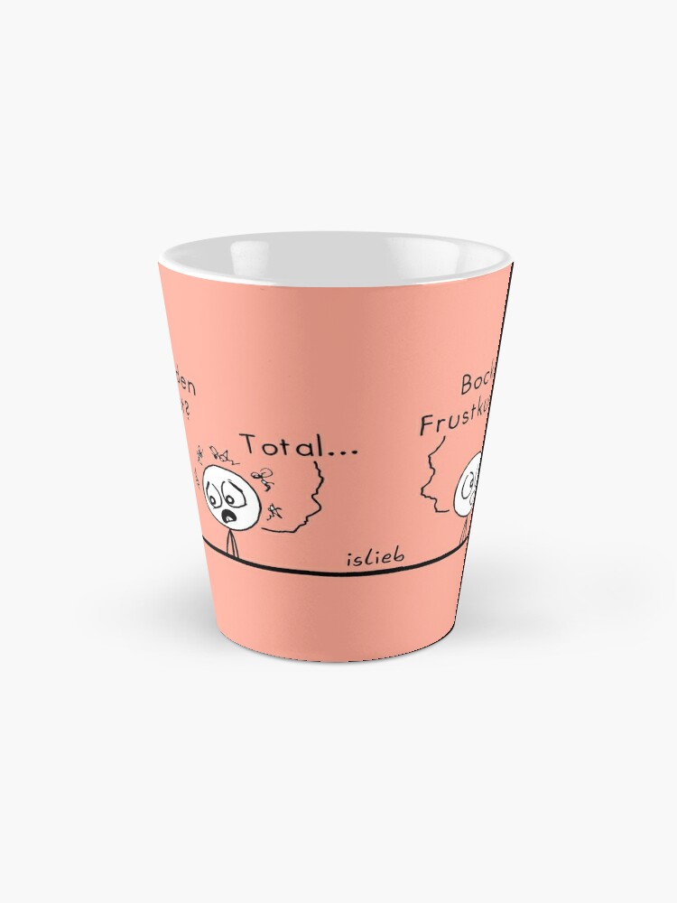 Kaffeebecher mit Frustrierender Tag?, designt und verkauft von islieb