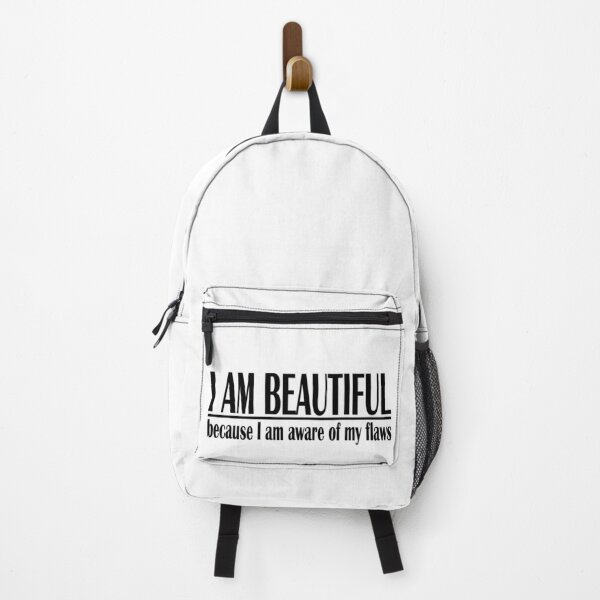 Item preview, i am beautiful because i am aware of my flaws designed and sold by PUNCH ME IN SHOP.