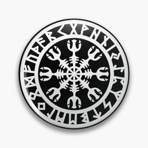 Item preview, Aegishjalmur, Helm of Awe, Runes, Nordic, Viking, Symbol designed and sold by nitty-gritty.