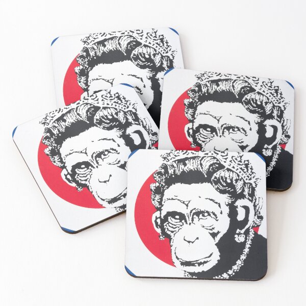 Item preview, BANKSY Monkey Queen designed and sold by WE-ARE-BANKSY.